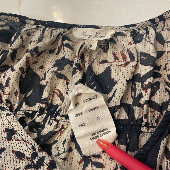 RUFFLE BOHO DRESS - Picture 8 of 9